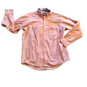 Chaps Classic Fit Oxford Button Down Shirt Size 16 16.5